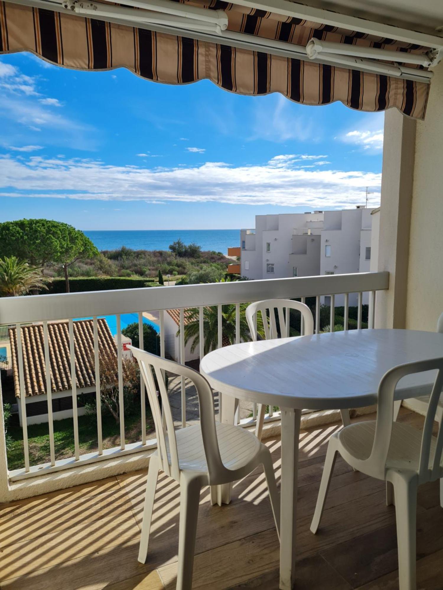 Magnifique Vue Mer Pour Ce T2 Avec Piscine 생시프리앙 외부 사진